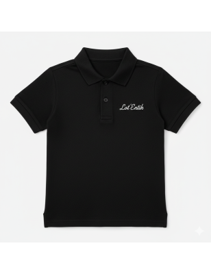 Polo Enfant Unisexe 100% Coton Brodé - Lôt'Entik | Mode Éthique