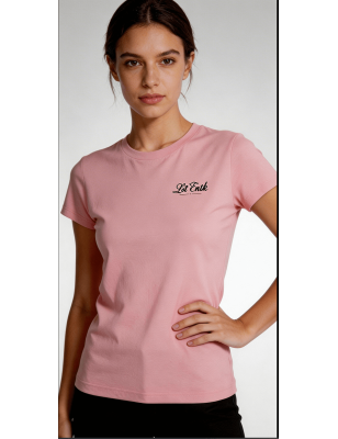 T-shirt Femme Col V Coton Européen - Coupe Cintrée | Lôt'Entik