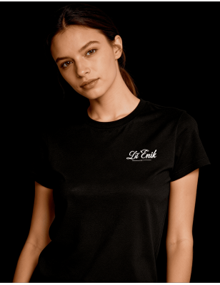 T-shirt Femme Col V Coton Européen - Coupe Cintrée | Lôt'Entik