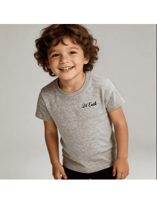 T-shirt Enfant Unisexe 100% Coton - Qualité Européenne | Lôt'Entik
