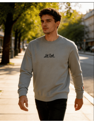 Sweatshirt Homme & Femme Fabrication Française - Coton Bio - Lôt'Entik