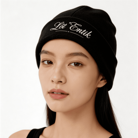 Bonnet Polaire Noir Homme & Femme - Chaleur & Style | Lôt'Entik