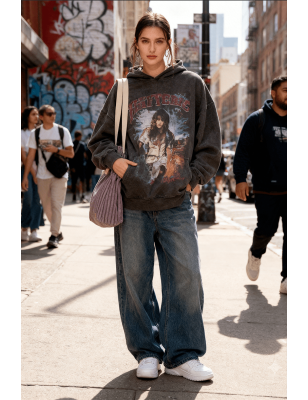 Sac à main tote bag en Coton Velours – Lilas