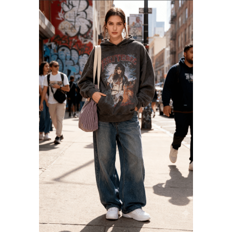 Sac à main tote bag en Coton Velours – Lilas