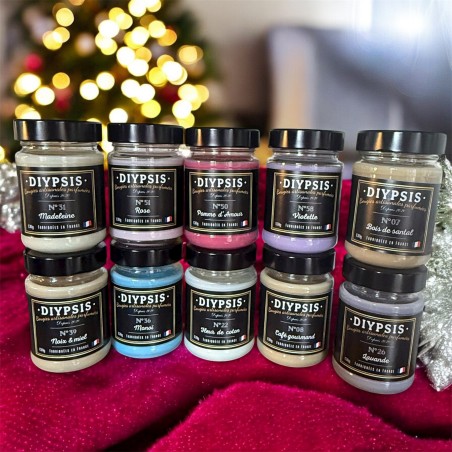 Bougies Artisanales Parfumées DIYPSIS - Fait Main en France | Lôt'Entik
