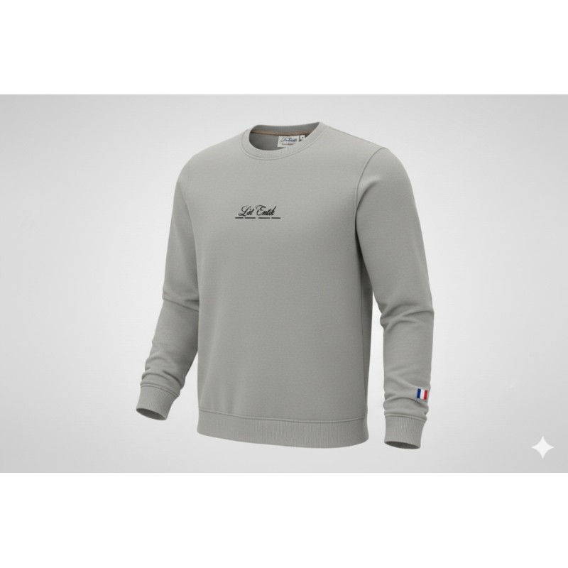 🇫🇷 Sweatshirt Unisexe Col Rond : Lôt'Entik Français